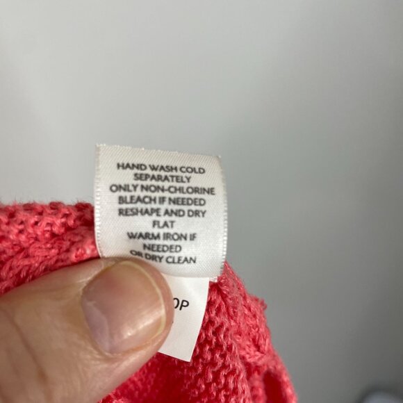 J. Jill Womens 100% LINEN Open Front Cardigan Sweater Size MP Casual Travel Work - Picture 10 of 11